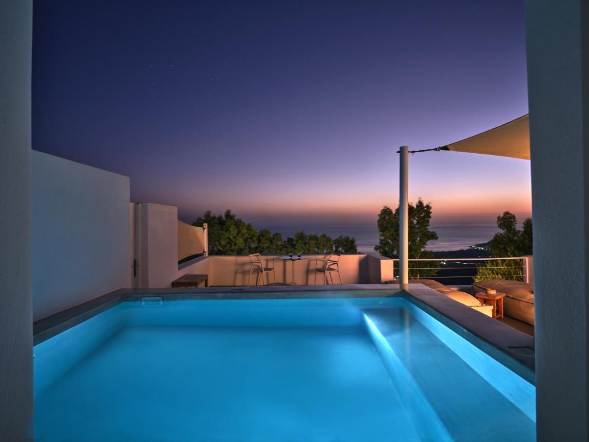 Santorini Heights Lejlighed Pýrgos Eksteriør billede