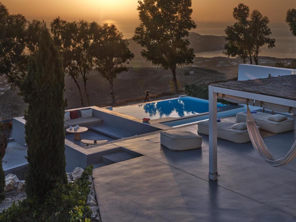Santorini Heights Lejlighed Pýrgos Eksteriør billede