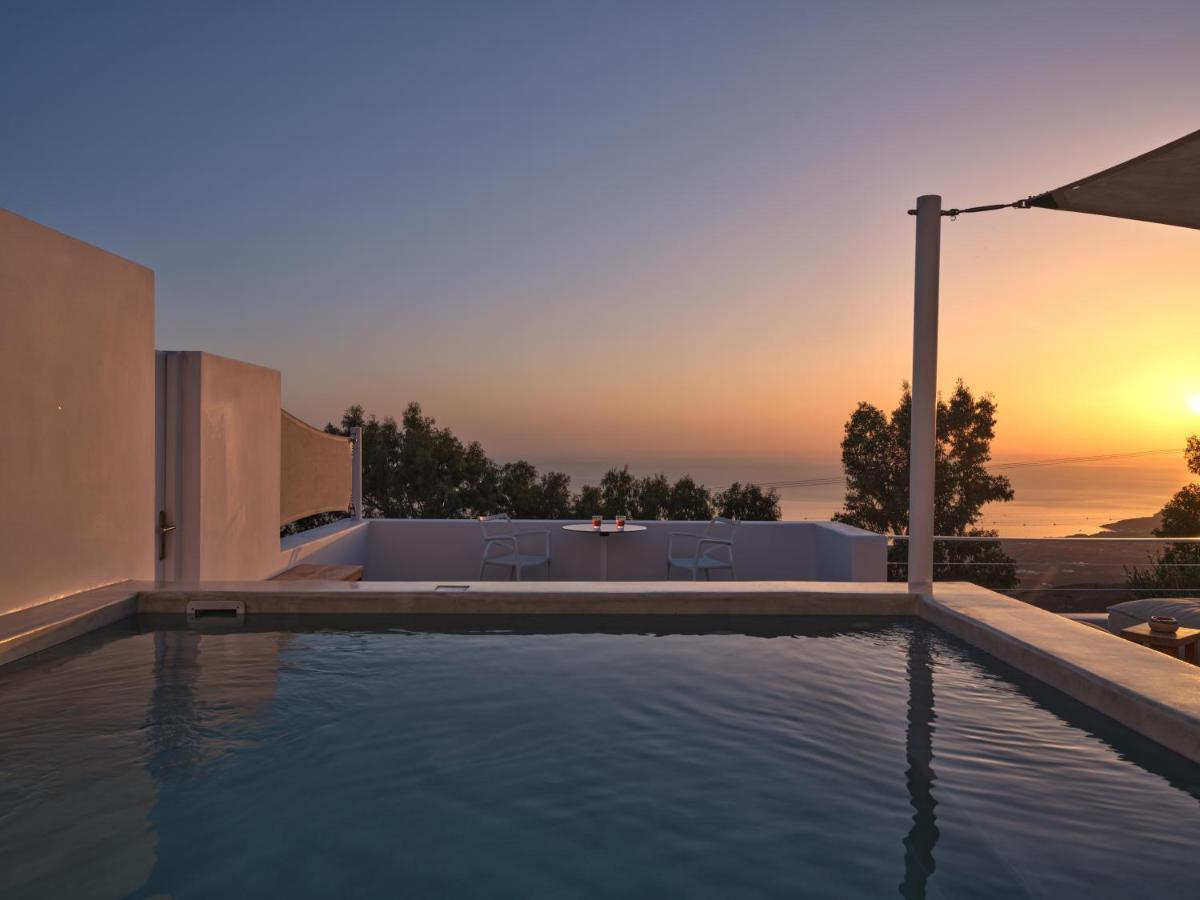 Santorini Heights Lejlighed Pýrgos Eksteriør billede