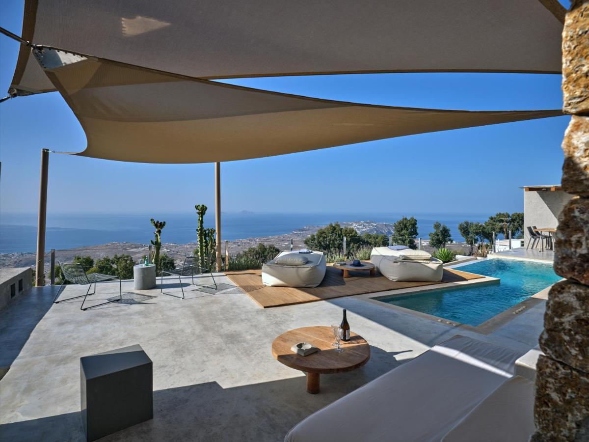 Santorini Heights Lejlighed Pýrgos Eksteriør billede