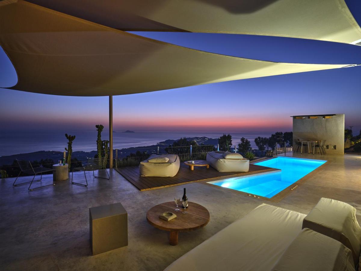Santorini Heights Lejlighed Pýrgos Eksteriør billede