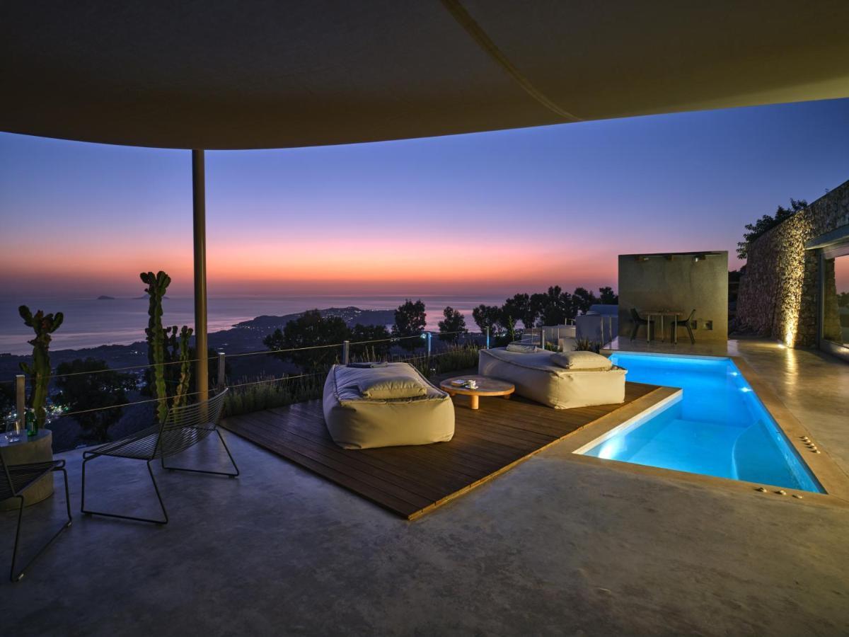 Santorini Heights Lejlighed Pýrgos Eksteriør billede